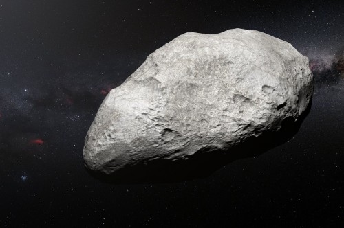Künstlerische Darstellung eines Asteroids (Bild: ESO/M. Kornmesser)