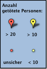 Legende Amokläufe weltweit