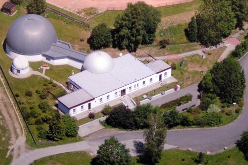 Das Planetarium und die Volkssternwarte in Drebach