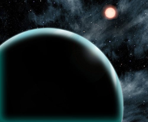 Künstlerische Darstellung von Kepler-421b (David A. Aguilar (CfA))