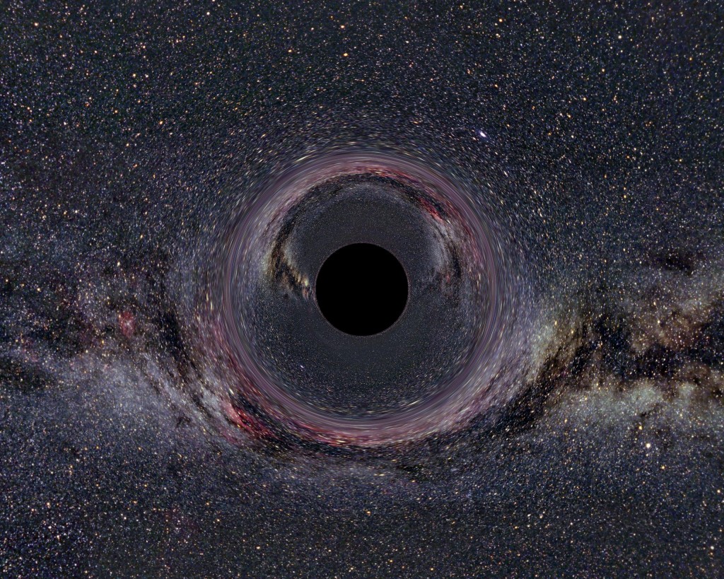 Wie Kommt Die Gravitation Aus Dem Schwarzen Loch Heraus Astrodicticum Simplex