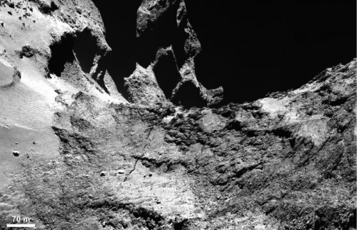 Ein beeindruckendes Bild vom Kometen. Aber sie werden noch besser werden! Bild: ESA/Rosetta/MPS for OSIRIS Team MPS/UPD/LAM/IAA/SSO/INTA/UPM/DASP/IDA