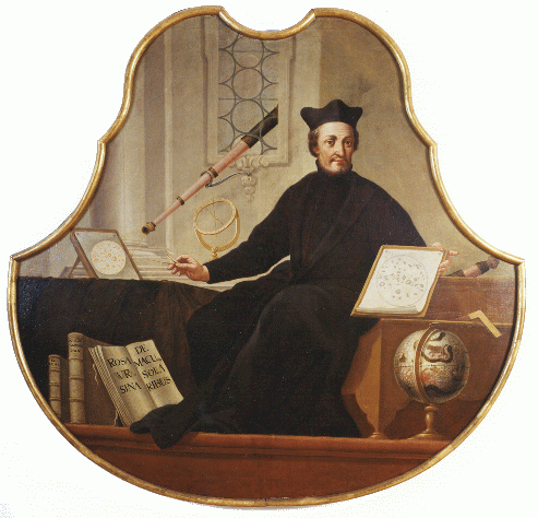 Christoph Scheiner, Jesuit und Astronom (Bild: gemeinfrei)
