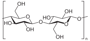 Cellulose-Molekül (Bild: Public Domain)