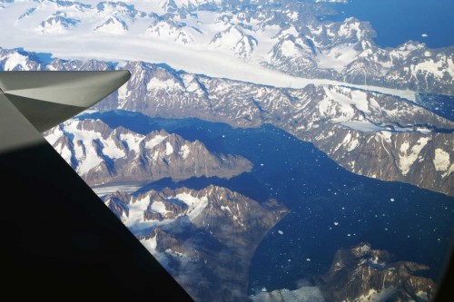 Fjordlandschaft an der Küste Grönlands, © Autor 