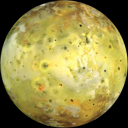 Der Jupitermond Io (Bild: NASA/JPL/University of Arizona)