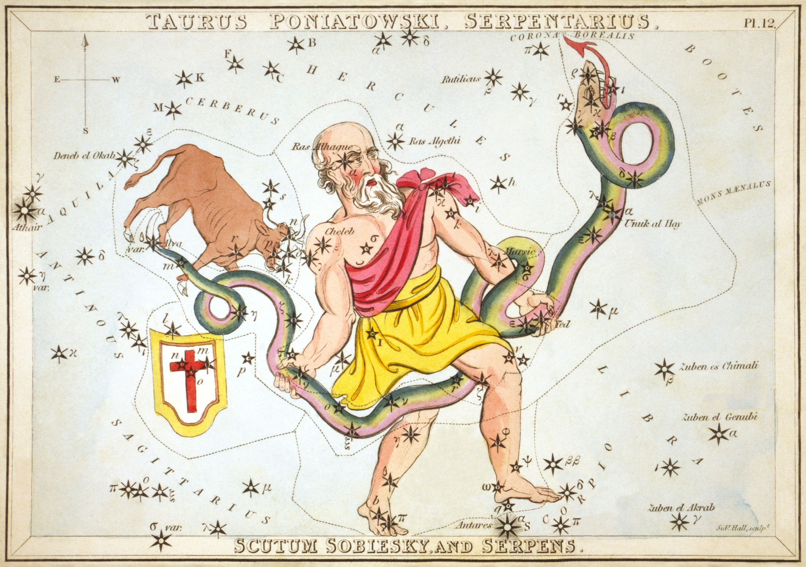#Das Sternbild Schlange – Astrodicticum Simplex