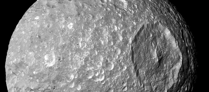 #Der Saturnmond Mimas – Astrodicticum Simplex