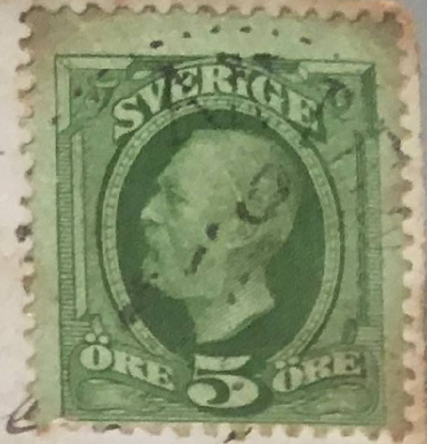 Postcard-Sweden-Stamp