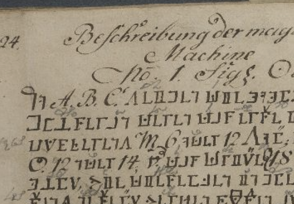 #Ein verschlüsseltes Buch aus dem Jahr 1798 – Cipherbrain